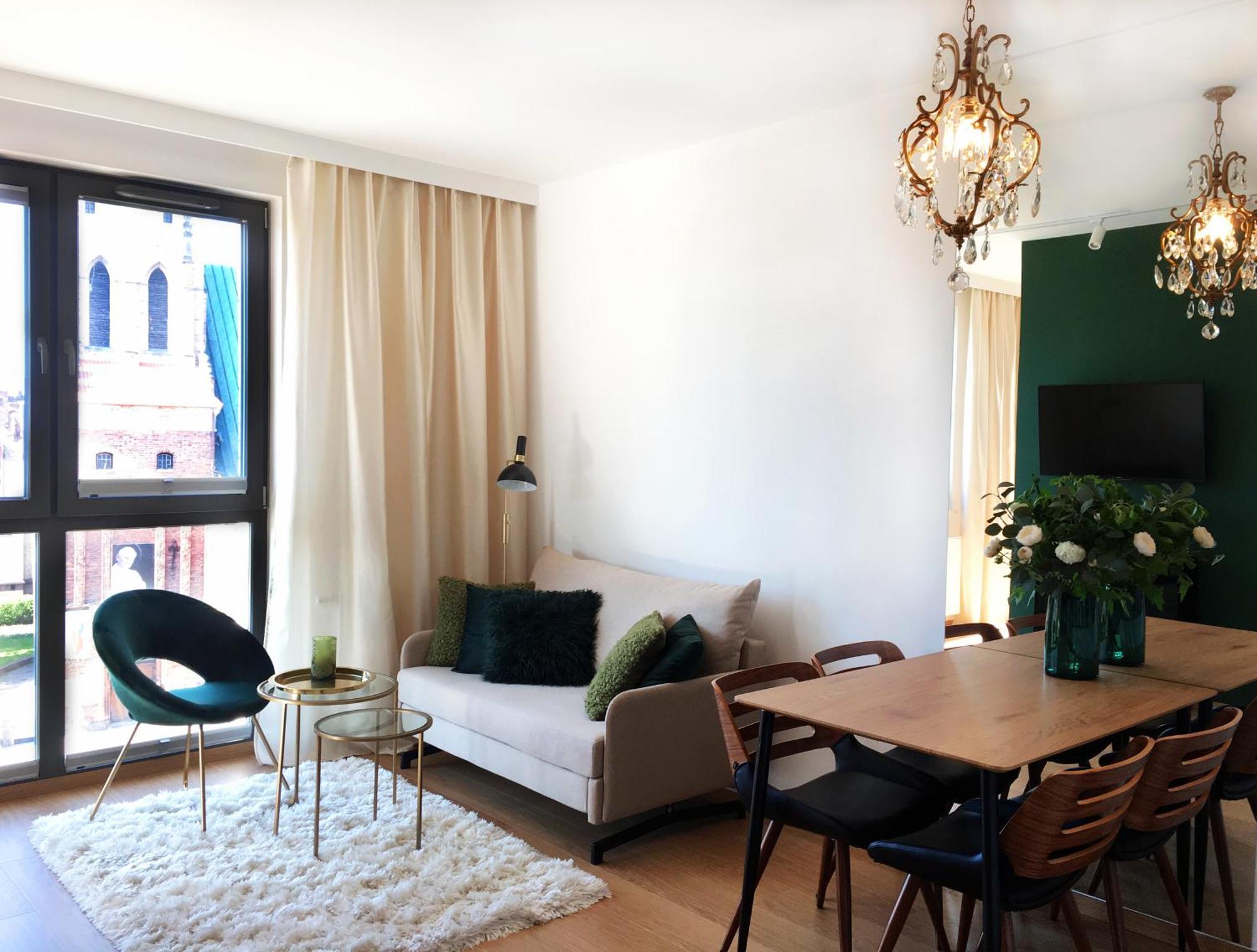 Green Apartment Gdansk Z Garazem Exteriör bild